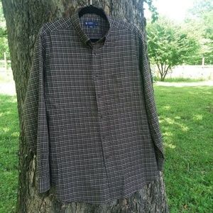Daniel Cremieux Classics Checked Button-up Large